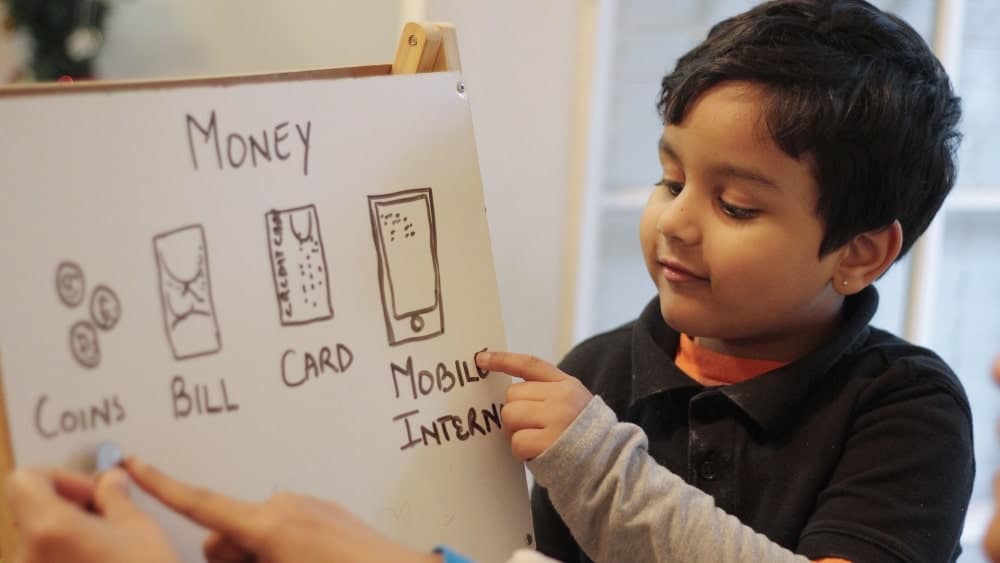 teaching kids about money