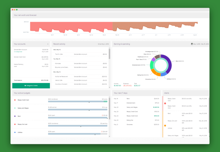 PocketSmith: A Calendar-Based Financial Planner