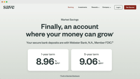Save Market Savings Webpage