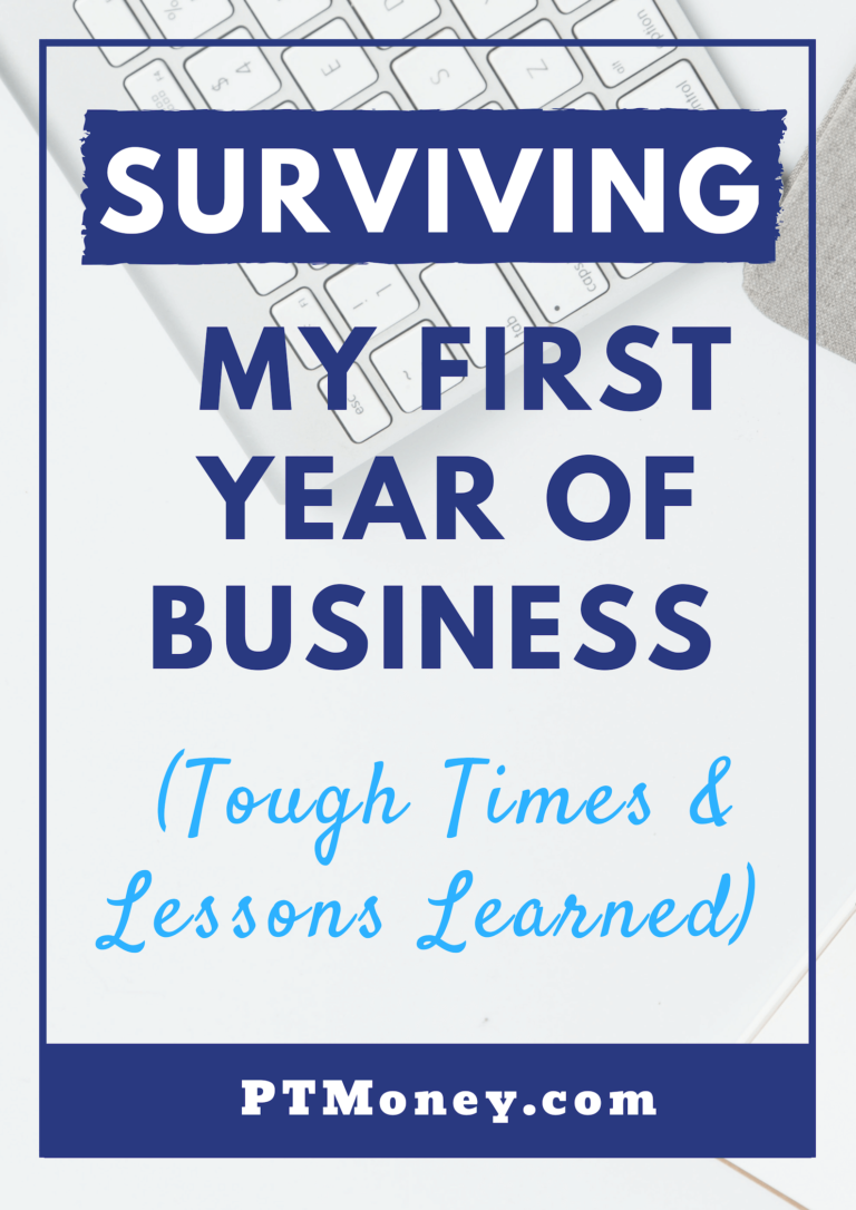 Surviving My First Year of Business (Tough Times & Lessons Learned)
